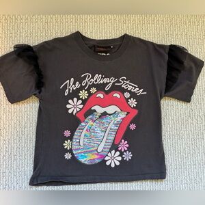 Cotton On Black Short Sleeve Tee with Graphic Design
